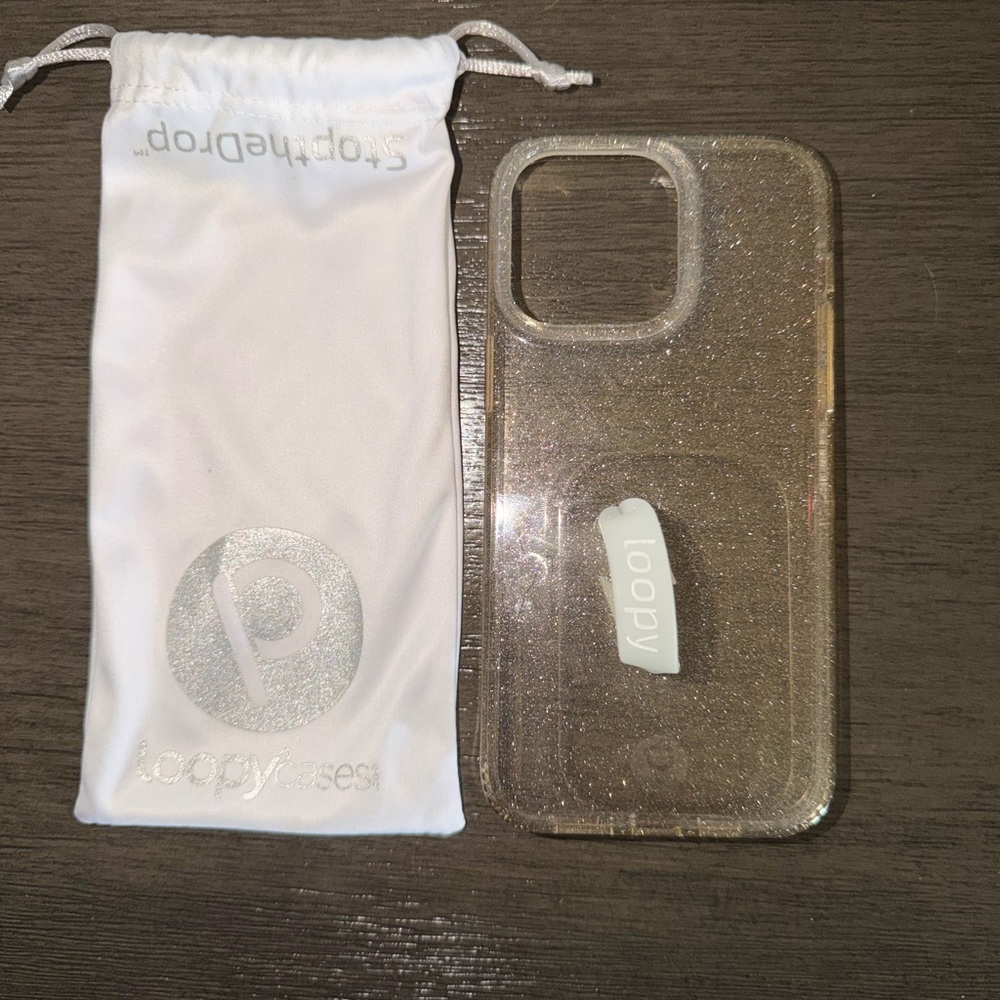 Loopy Case Sparkling Clear Phone Case